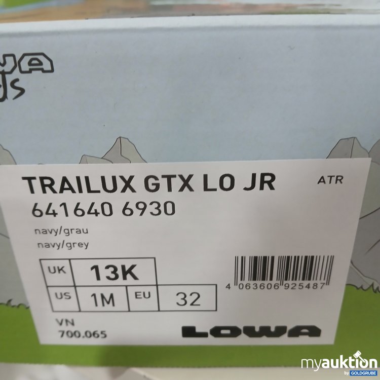 Artikel Nr. 462419 Artikel Nr. 462419: Lowa Trailux GTX Lo JR Größe 32