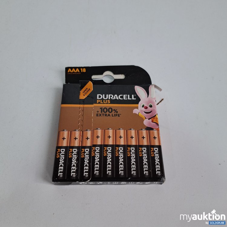 Artikel Nr. 809419 Artikel Nr. 809419: Duracell Plus AAA 18