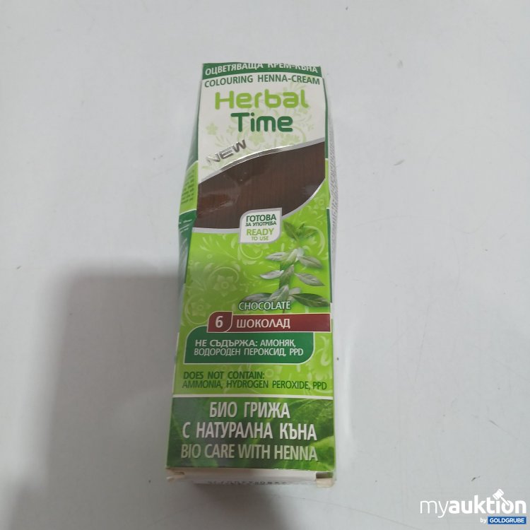 Artikel Nr. 835419 Artikel Nr. 835419: Herbal Time Henna-Creme 75ml