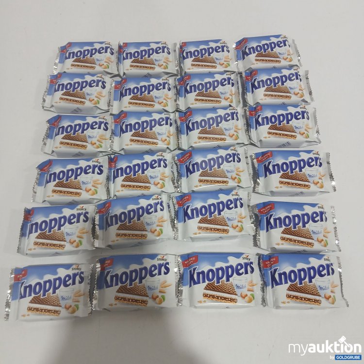 Artikel Nr. 884419: Knoppers Gefüllte Waffelschnitte 25g