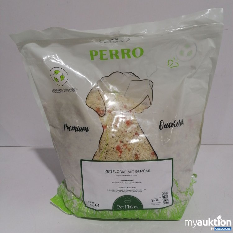 Artikel Nr. 896419: Perro Premium Reisflocke mit Gemüse 4kg 