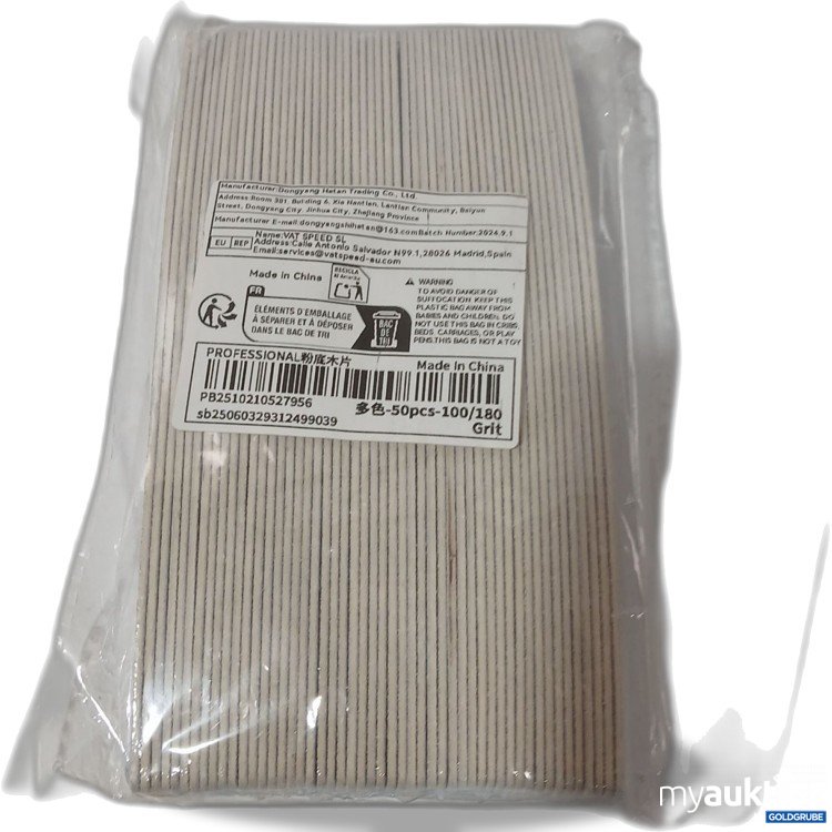 Artikel Nr. 958419: Nagelfeilen-Set 50Stück, Körnung 100/180 