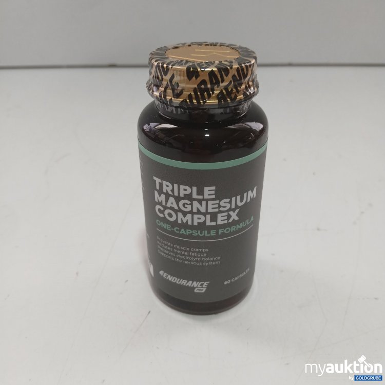 Artikel Nr. 980419: 4 enduramce Triple Magnesium Complex 60 Capsules 