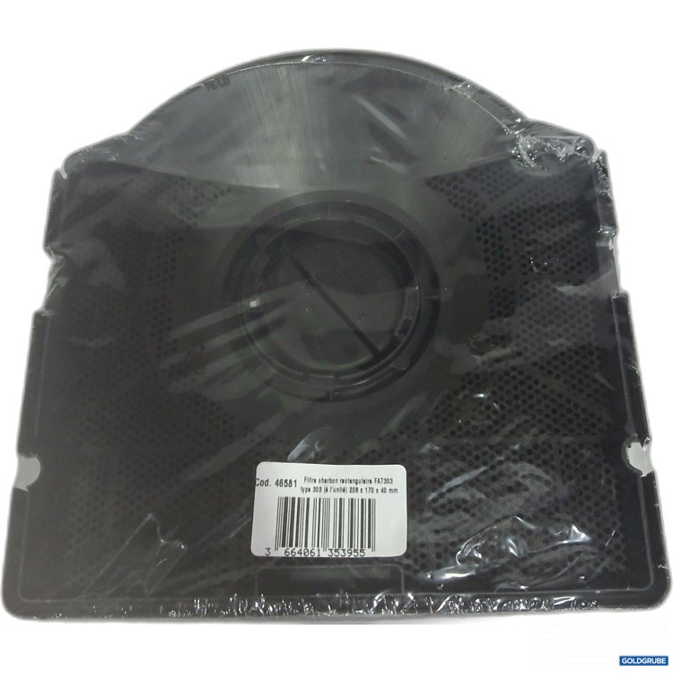 Artikel Nr. 989419 Artikel Nr. 989419: Filtre oharbon raotanguiaire FAT303 Type 303 208x170x40mm