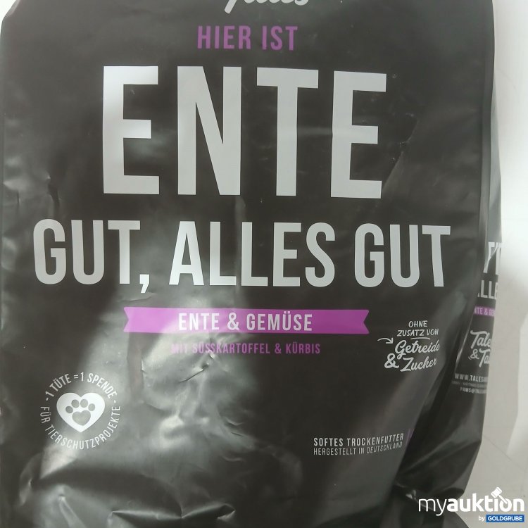 Artikel Nr. 998419: Tales & Tails Ente & Gemüse Trockenfutter 4kg 