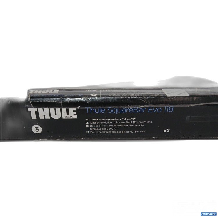 Artikel Nr. 441420: Thule Klassische Vierkantrohre aus Stahl 118cm lang 2stk  712200