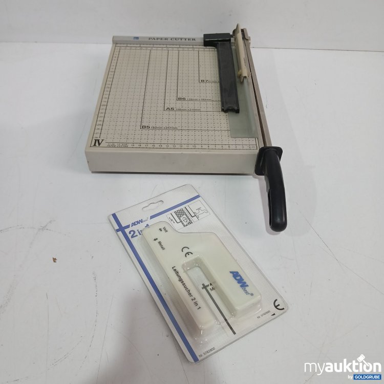 Artikel Nr. 443420: Rex Paper Cutter und ADW 2in1 Leitungssucher 