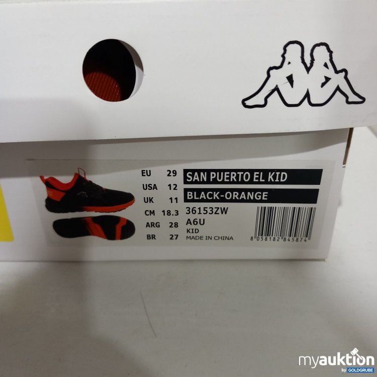 Artikel Nr. 467420 Artikel Nr. 467420: Kappa Kinder Sneaker San Puerto El Kid Black