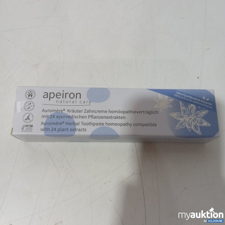 Artikel Nr. 469420: apeiron Auromère Kräuter Zahncreme 75 ml