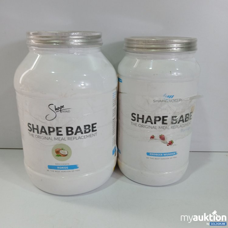 Artikel Nr. 802420 Artikel Nr. 802420: Shape Babe Kokos 1200g und Erdbeer 850g
