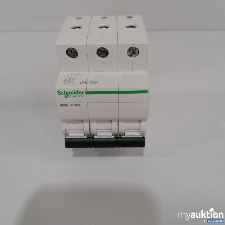 Artikel Nr. 847420 Artikel Nr. 847420: Schneider Electric dreipoliger Leitungsschutzschalter