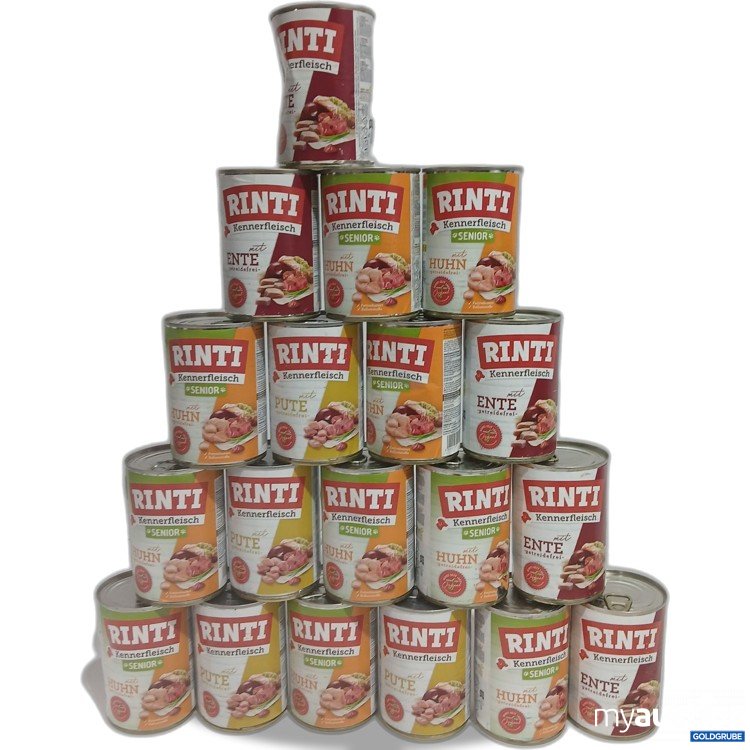 Artikel Nr. 885420: Diverse Rinti Hundefutter 19x400g 