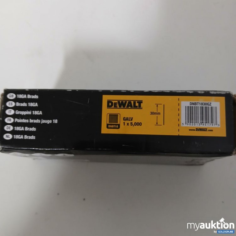 Artikel Nr. 918420: DeWALT 18GA Brads 30 mm