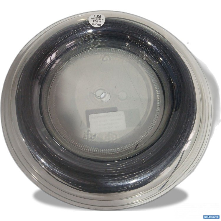 Artikel Nr. 956420: Pro's Pro Tennis Saite 1.24 schwarz 201C 200m 5-Kant 