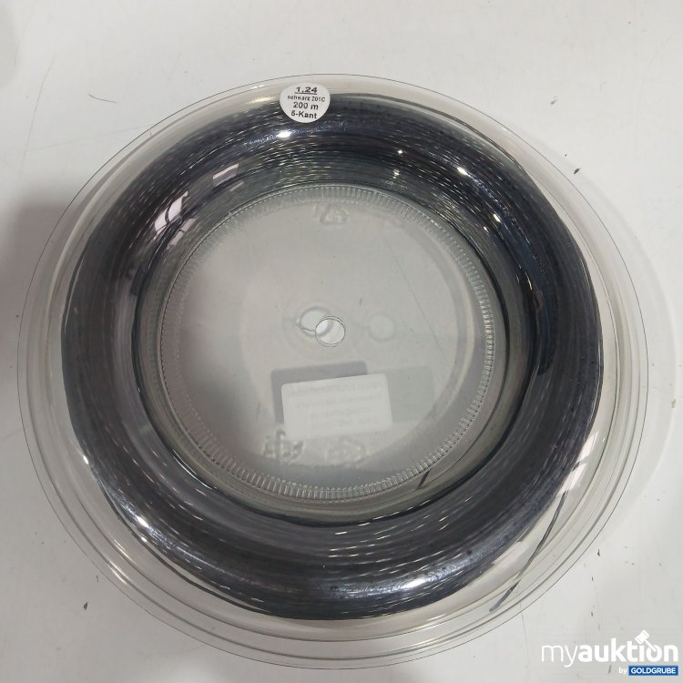 Artikel Nr. 956420: Pro's Pro Tennis Saite 1.24 schwarz 201C 200m 5-Kant 