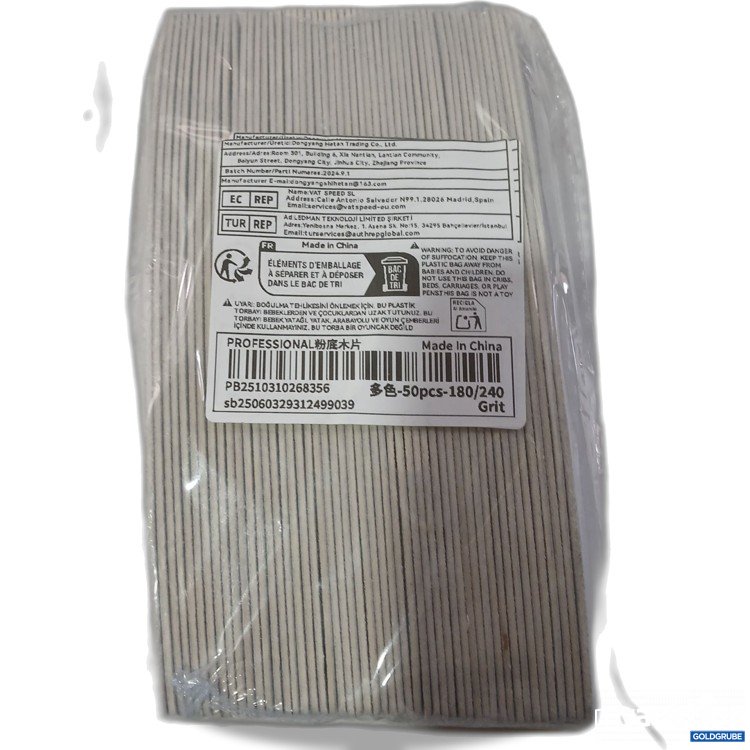 Artikel Nr. 958420: Nagelfeilen-Set 50Stück, Körnung 180/240 