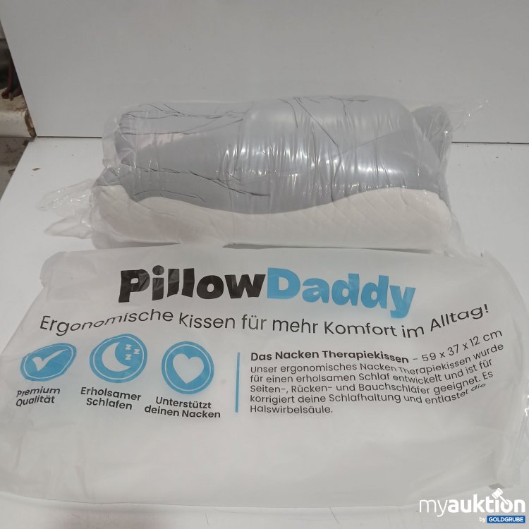 Artikel Nr. 971420: Pillow Daddy Kissen 59x37x12cm blaugrau 