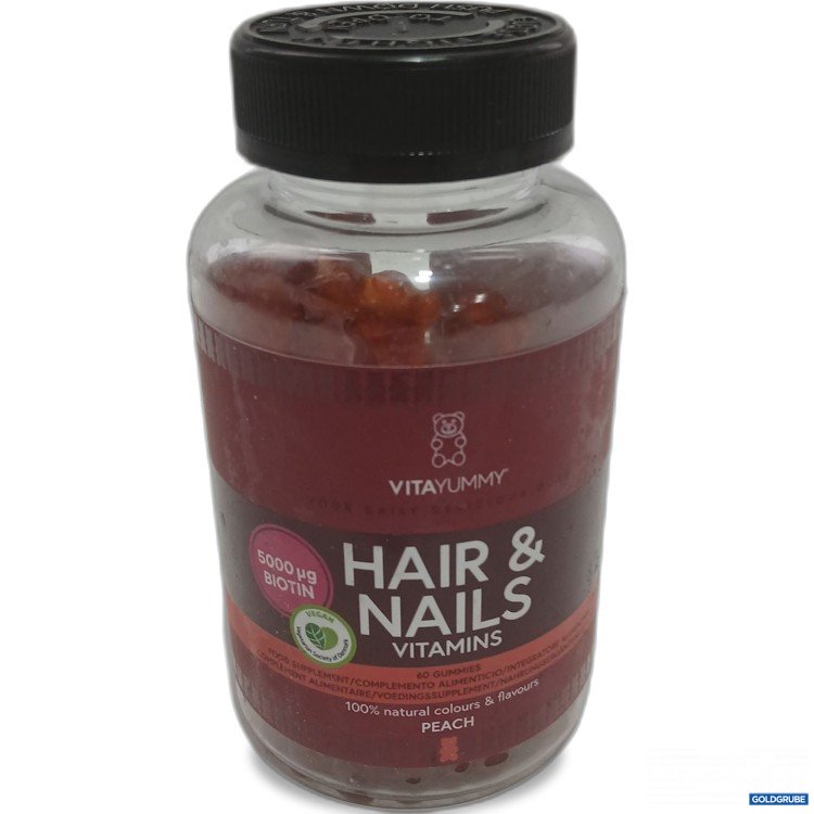 Artikel Nr. 977420: Vitayummy Hair Nails 60 Stk Peach 