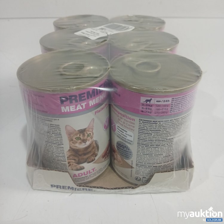 Artikel Nr. 981420 Artikel Nr. 981420: Premiere Meat Katzenfutter Fleischkomposition 6x400g