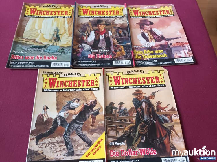 Artikel Nr. 999420 Artikel Nr. 999420: 5 x Winchester Western Romane