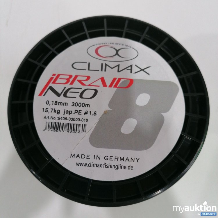 Artikel Nr. 439421: Climax iBraid Neo 0.18mm, 3000m, grün 