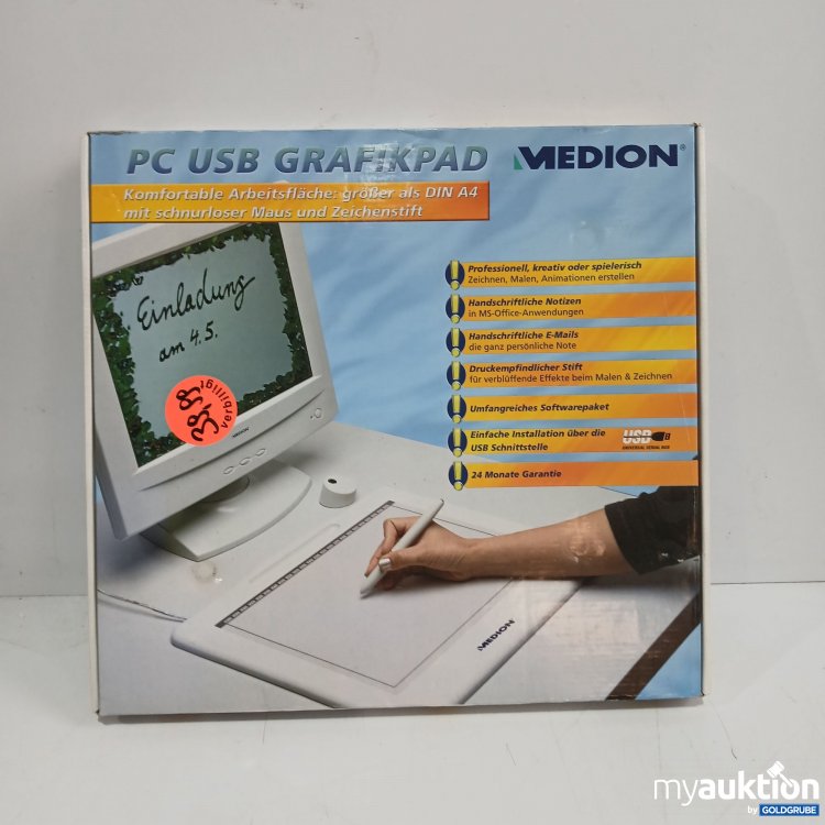 Artikel Nr. 443421: Medien PC USB Grafikpad 