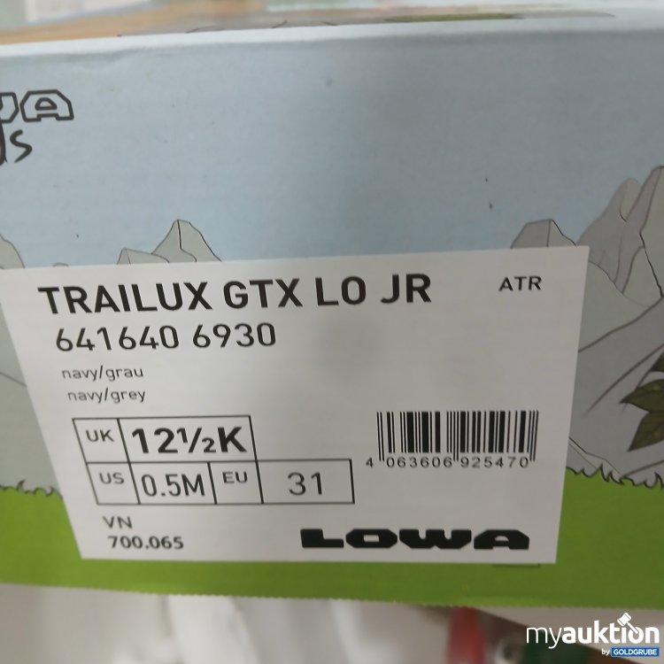 Artikel Nr. 462421: Lowa Trailux GTX Lo JR Größe 31