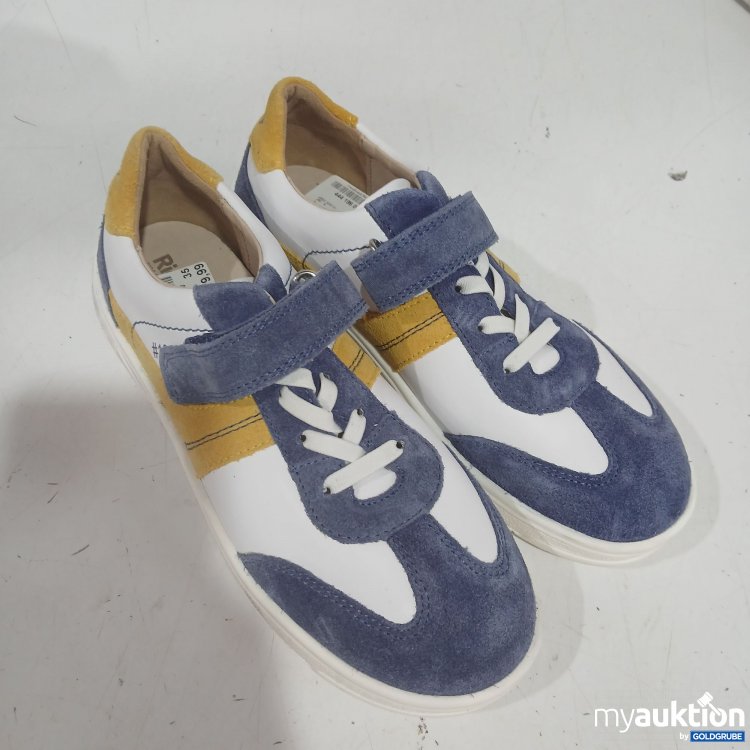 Artikel Nr. 525421: Richter Kinderschuhe Glattleder/Velour white/nautical/mais 
