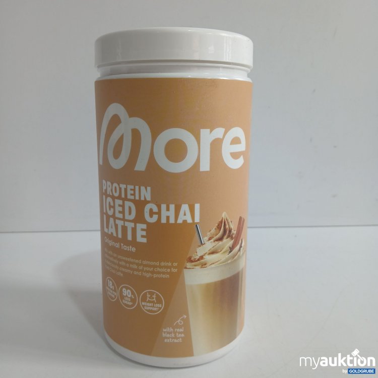 Artikel Nr. 855421 Artikel Nr. 855421: More Protein Iced Chai Latte 500g