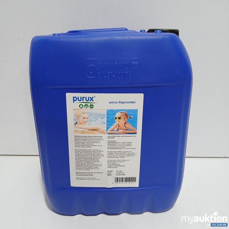 Artikel Nr. 869421 Artikel Nr. 869421: Purux Algenmittel 10l