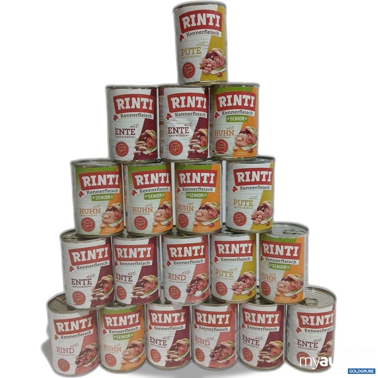 Artikel Nr. 885421: Diverse Rinti Hundefutter 19x400g