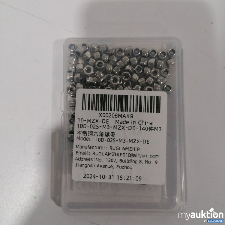 Artikel Nr. 895421: Muttern Set Mini