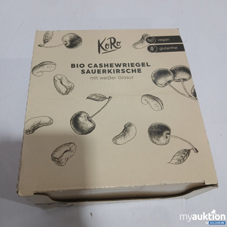 Artikel Nr. 973421: KoRo BIO Cahewriegel Sauerkirsche mit Weißer Glasur 12x50g