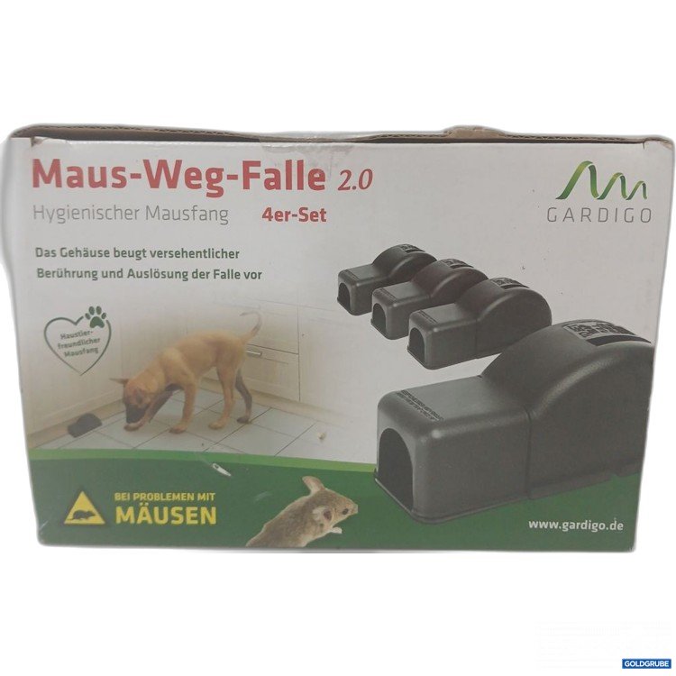 Artikel Nr. 993421 Artikel Nr. 993421: Gardigo Maus-Weg-Falle 2.0 Hygienischer Mäusefang 4er-Set