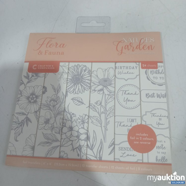 Artikel Nr. 996421: Crafter's Companion Flora & Fauna 24sheets 