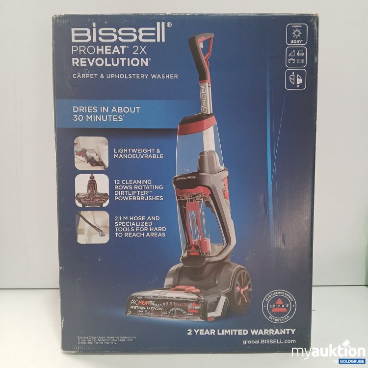 Artikel Nr. 468422 Artikel Nr. 468422: Bissell ProHeat 2X Revolution Teppich- und Polsterreiniger
Art.Nr UDC1858N2519200231