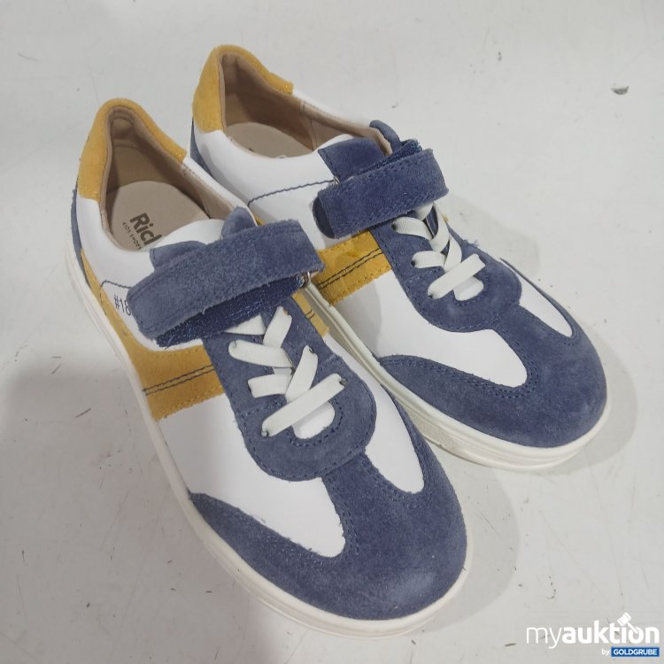 Artikel Nr. 525422: Richter Kinderschuhe Glattleder/Velour white/nautical/mais 