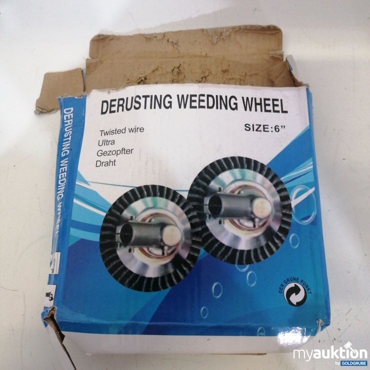 Artikel Nr. 711422: Derusting Weeding Wheel 6" 