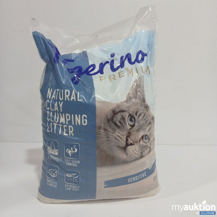 Artikel Nr. 816422 Artikel Nr. 816422: Tigerino Premium Natural Clay Clumping Litter Sensitive 12kg