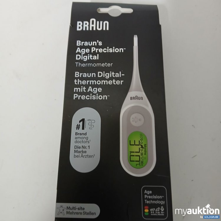 Artikel Nr. 918422: Braun Age Precision Digital Thermometer