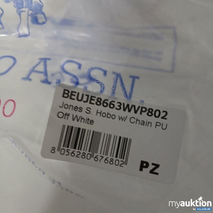 Artikel Nr. 919422: U.S. Polo Assn. Jones S. Hobo w/ Chain PU Off White