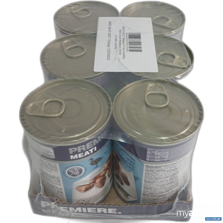 Artikel Nr. 990422: Premiere Meati Hundefutter Mixpaket IV 6x400g 