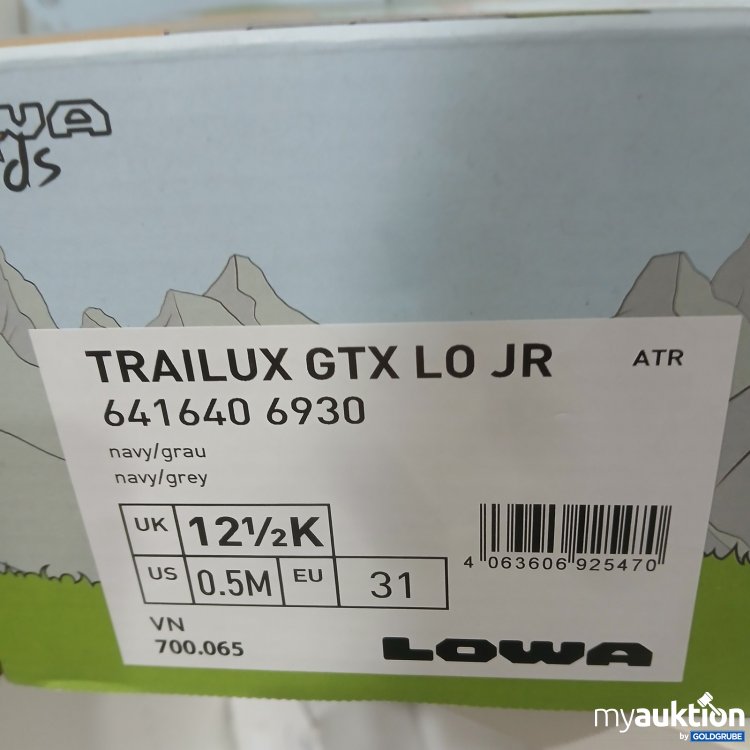 Artikel Nr. 462423: Lowa Trailux GTX Lo JR Größe 31