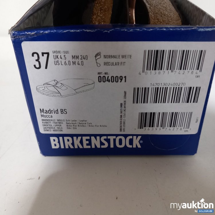 Artikel Nr. 467423 Artikel Nr. 467423: Birkenstock Madrid BS Mocca Größe 37