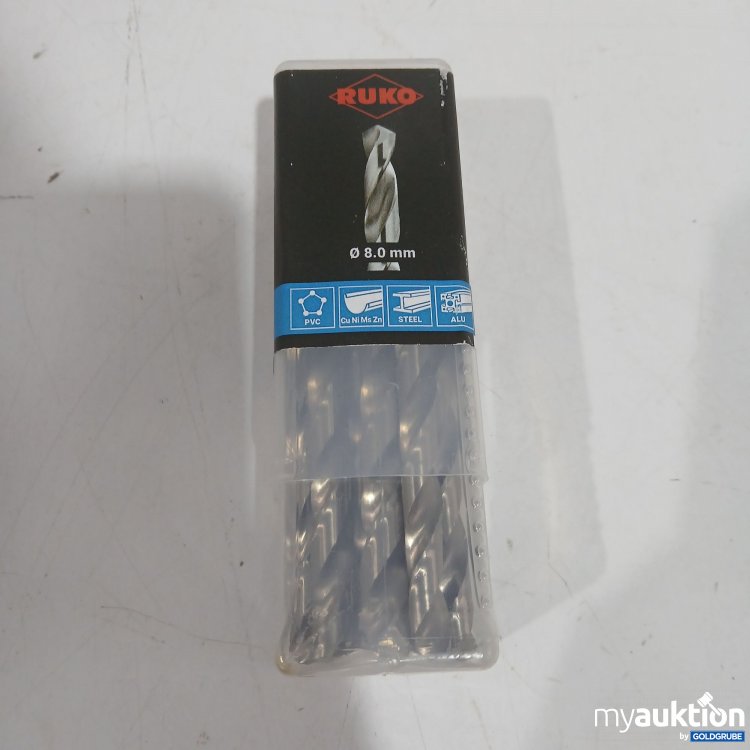 Artikel Nr. 524423: Ruko ø8.0mm Bohrer 10Stk 