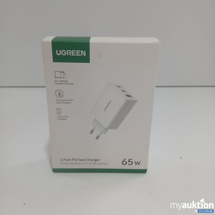 Artikel Nr. 825423 Artikel Nr. 825423: Ugreen 3-Port PD Fast Charger 65W