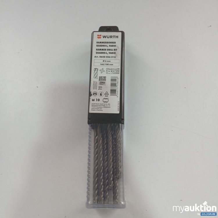 Artikel Nr. 843423 Artikel Nr. 843423: Würth Hammerbohrer 165/100mm 7 Stück