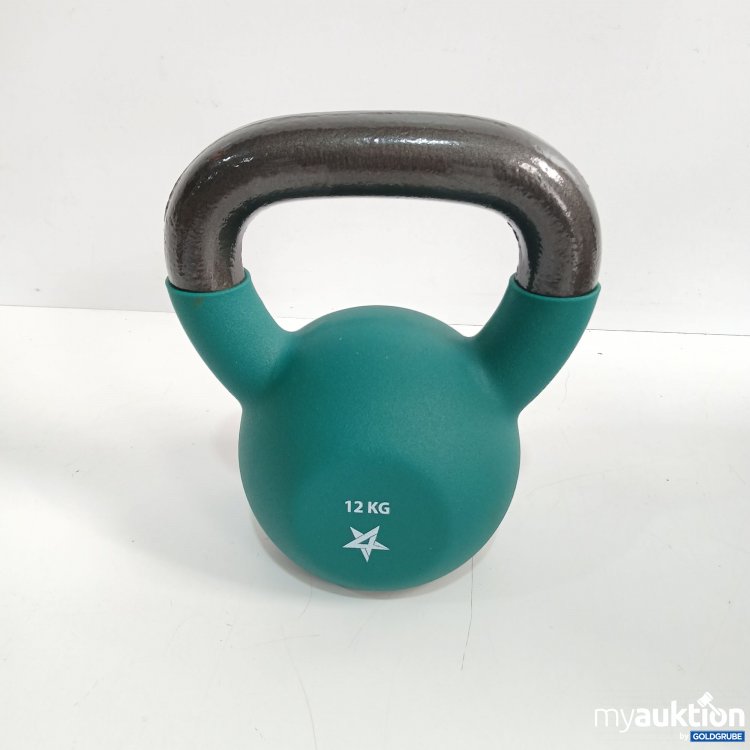 Artikel Nr. 865423: Cast Iron Kettlebell Neoprene Dark Green 12Kg