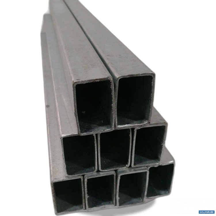 Artikel Nr. 883423: Vierkantstahlrohr 70×5,5×3,5cm, 9Stk.