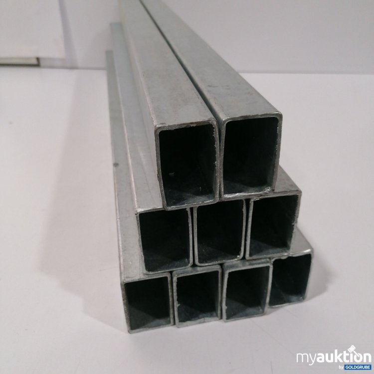 Artikel Nr. 883423: Vierkantstahlrohr 70×5,5×3,5cm, 9Stk.